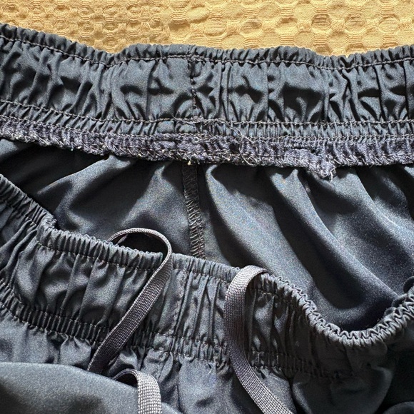 Nike Women's Dri FIT Tempo Blue & White Running Shorts - small - Picture 5 of 5